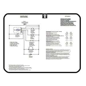 Freezer Technical Data Sheet 297246001