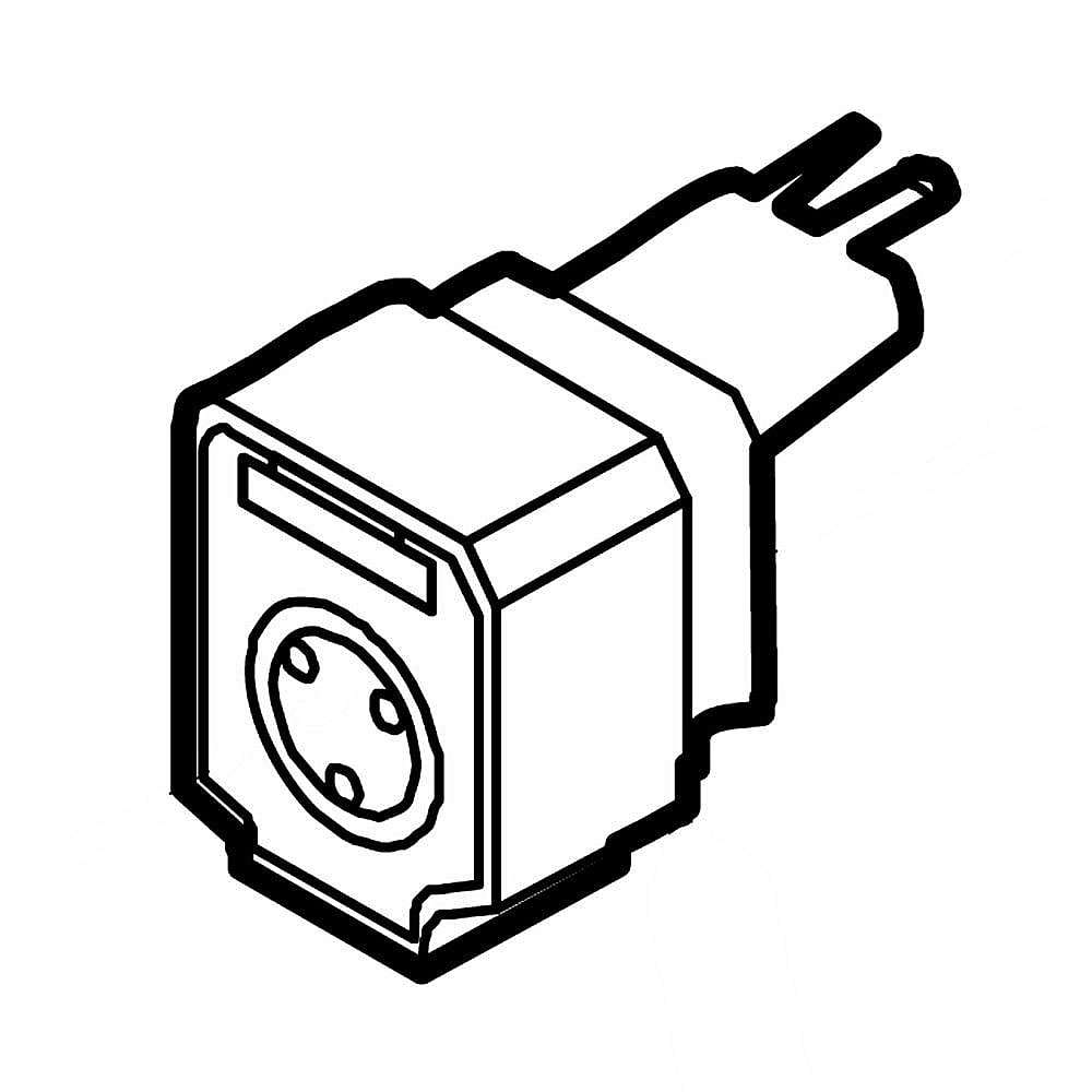 Part #297259523, Crosley Refrigerator Compressor Start Relay Kit / 2.60 x 1.75 x 1.75