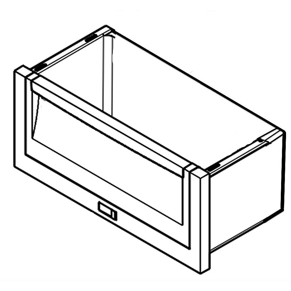 Electrolux Part #297259700, Refrigerator Crisper Drawer | 31.50 x 14.50 x 14.25