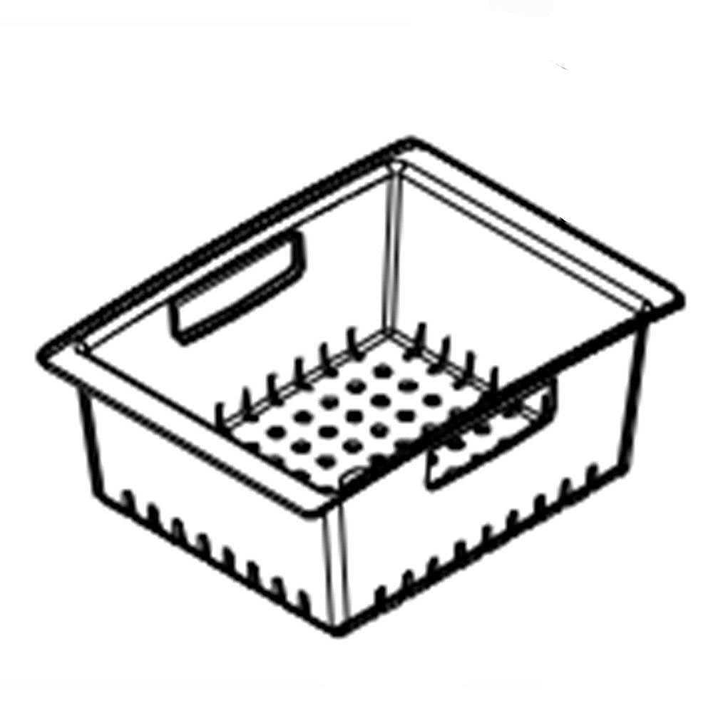 Electrolux Part #297260200, Refrigerator Tall Crisper Drawer | 11.60 x 7.90 x 4.20