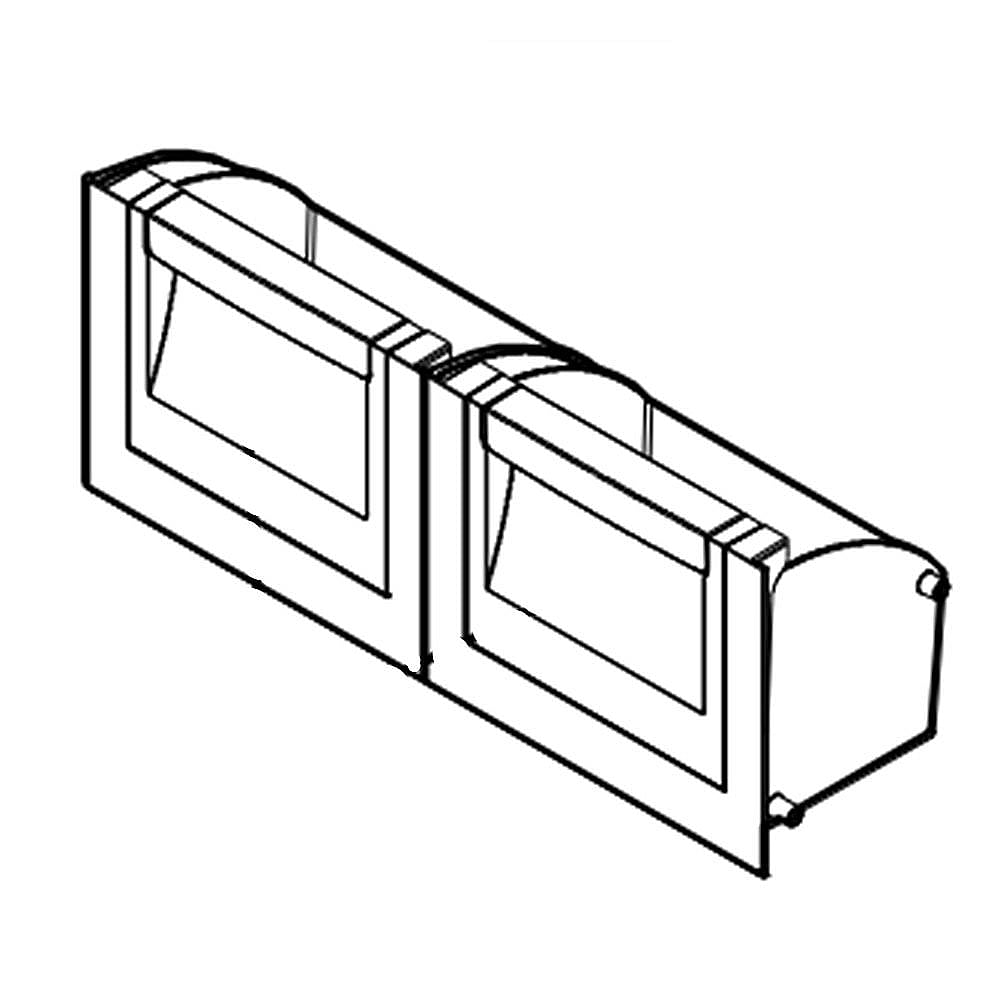 Electrolux Part #297261600, Refrigerator Bin | 11.05 x 8.85 x 7.05