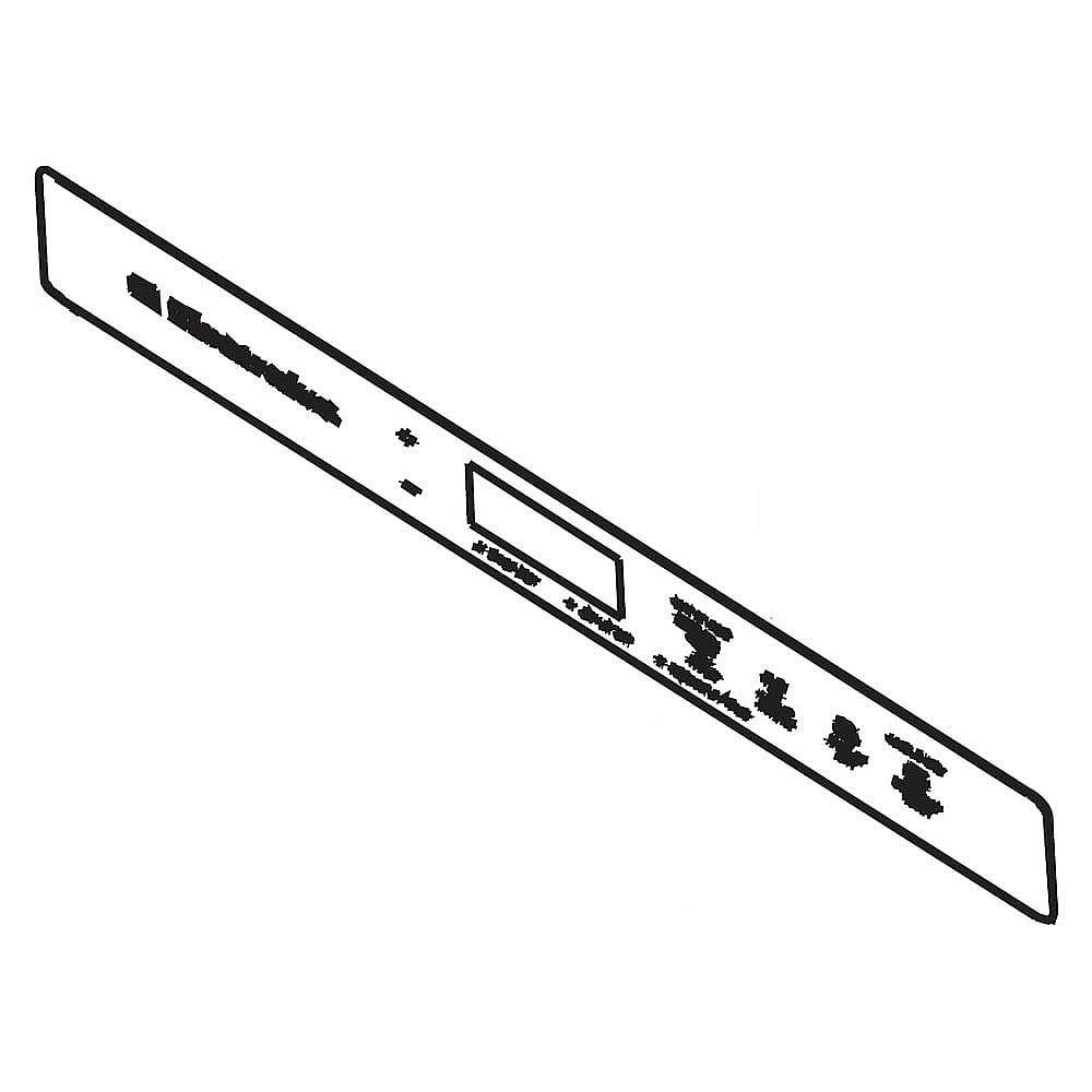 Frigidaire Part #297269406, Overlay | 10.95 x 1.90 x 1.40
