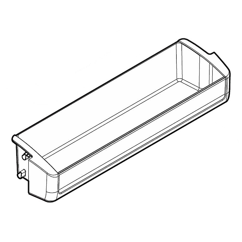 Frigidaire Part #297295401, Refrigerator Door Gallon Bin Assembly | 25.50 x 6.70 x 4.75