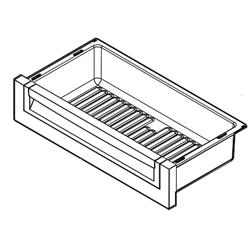 Part #297296800, Refrigerator Deli Drawer / 25.50 x 14.00 x 6.75