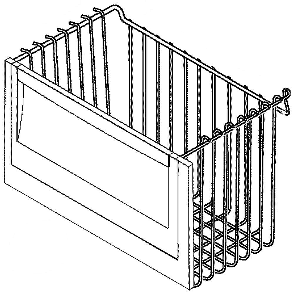 Electrolux Part #297304400, Freezer Basket, Large | 26.60 x 11.60 x 11.60