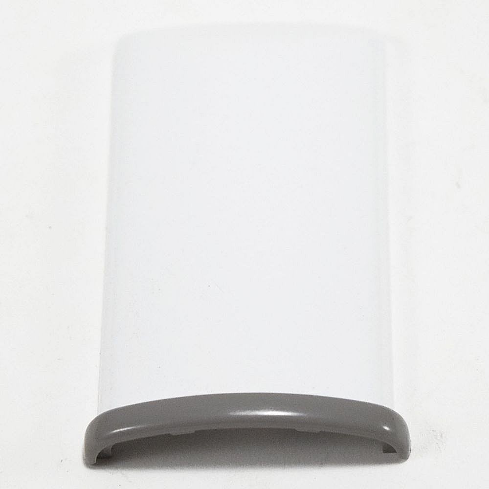 Part #297309800, Freezer Door Handle Trim (Gray And White) / 4.25 x 2.95 x 0.60