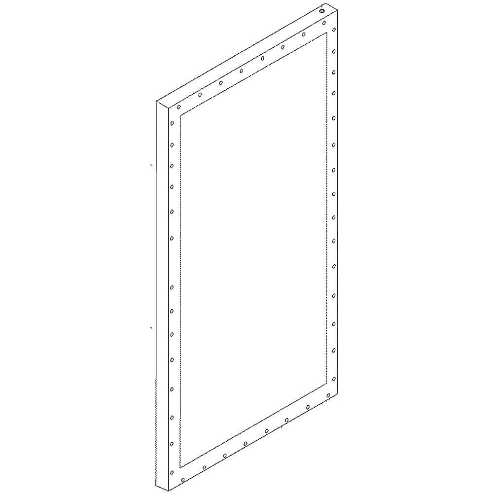 Kenmore Elite Part #297316518, Freezer Door Outer Panel (Stainless) | 78.00 x 37.00 x 3.75