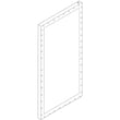 Freezer Door Outer Panel (stainless) for Frigidaire FPUH17D7KF0 - Part 297316518