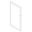 Freezer Door Outer Panel (white) for Frigidaire FFFU21M1QWB - Part 297316734