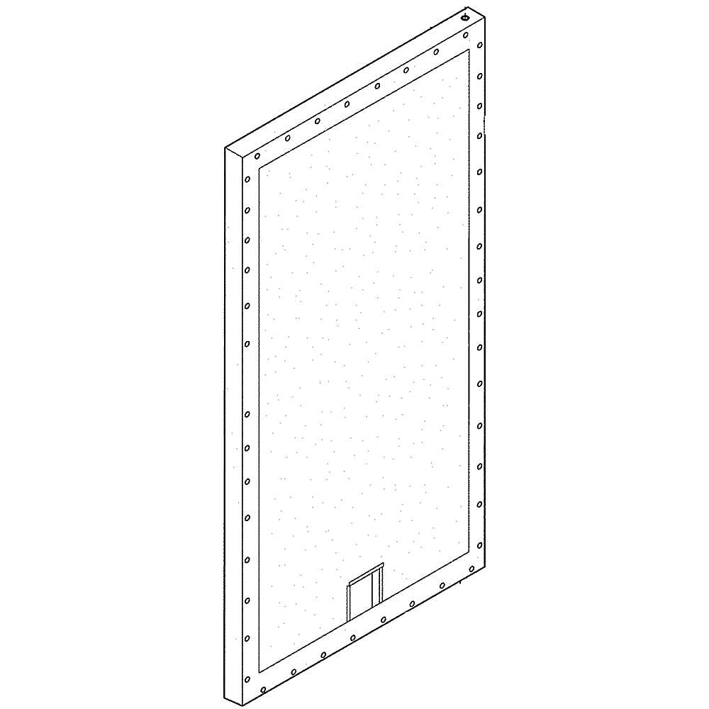 Part #297329309, Freezer Door Outer Panel / 77.00 x 37.50 x 3.25