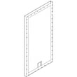 Freezer Door Outer Panel for Frigidaire FGFU19F6QFC - Part 297329309