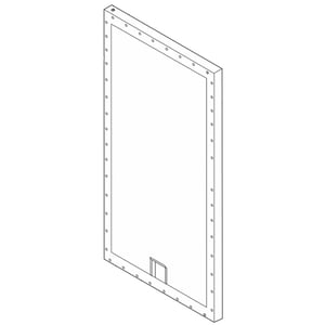Refrigerator Door Outer Panel (stainless) 297329325