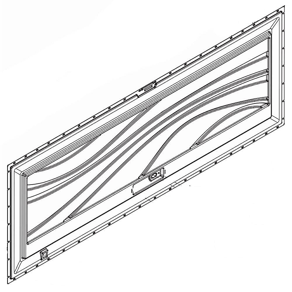 Part #297376000, Kelvinator Freezer Lid Inner Panel / 55.25 x 27.00 x 0.25