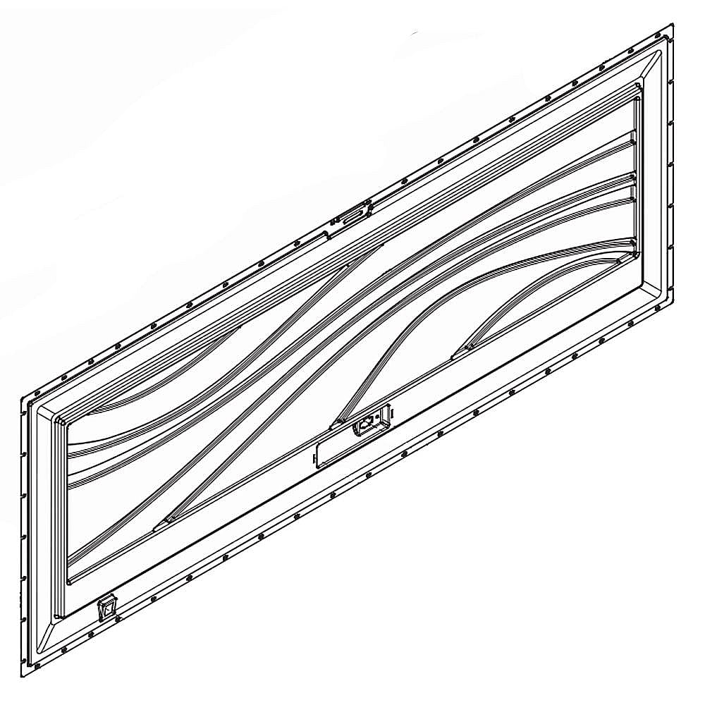 Kenmore Part #297376100, Freezer Lid Inner Panel | 63.00 x 27.00 x 0.50