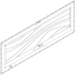 Kenmore Freezer Lid Inner Panel 297376300