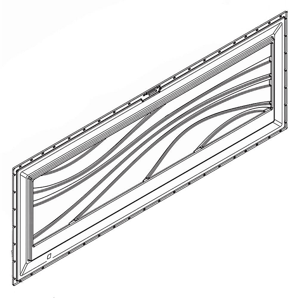 Photo of Kenmore Part #297400103, Lid Panel | 42.50 x 23.00 x 0.62 from Repair Parts Direct