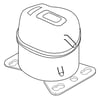 Refrigerator Compressor 297411155