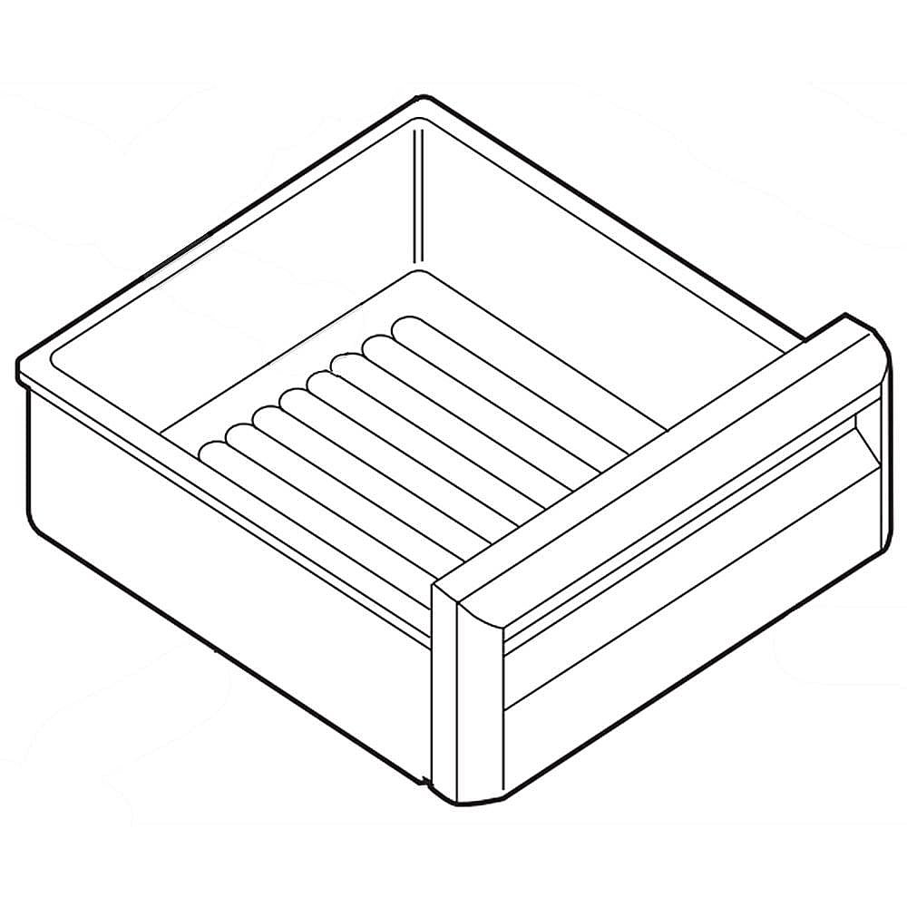 Gibson Part #3206209, Refrigerator Meat Pan | 11.50 x 11.00 x 5.00