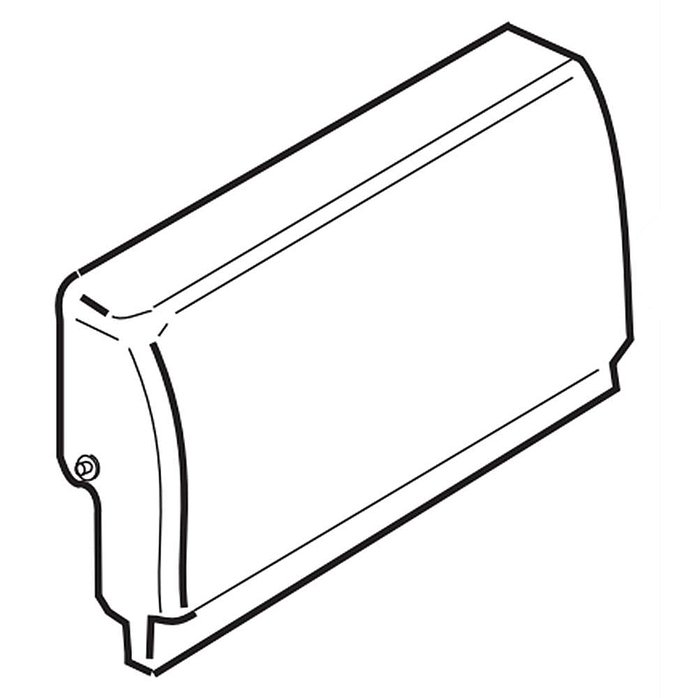 Frigidaire Part #5303308608, Refrigerator Door Dairy Compartment Cover | 18.20 x 8.90 x 5.70