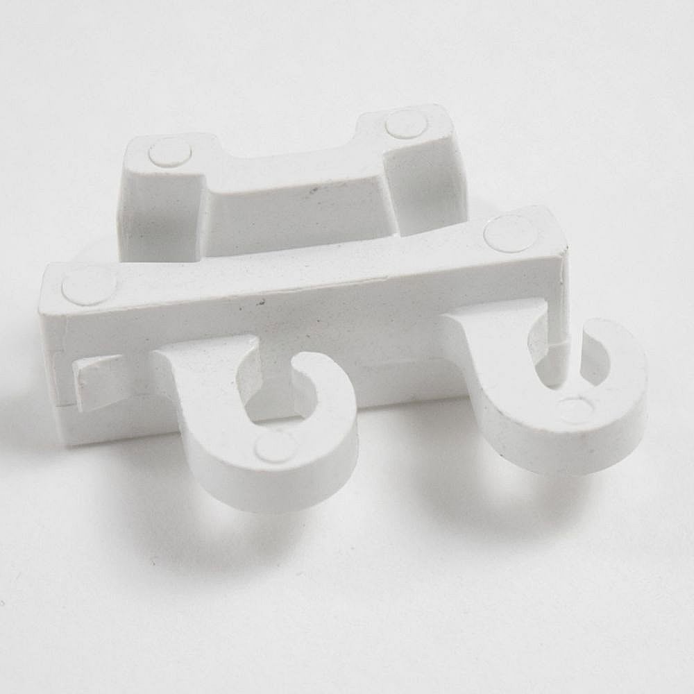 Part #5303323480, Refrigerator Shelf Support End Cap, Right / 4.35 x 2.90 x 0.65