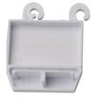 Refrigerator Door Shelf Retainer Clip, Left for Kenmore 25338304892 - Part 5303324302