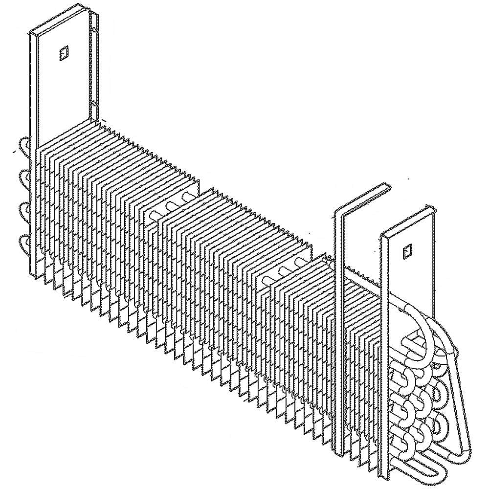 Kenmore Part #5303918569, Refrigerator Evaporator | 33.60 x 22.10 x 4.00