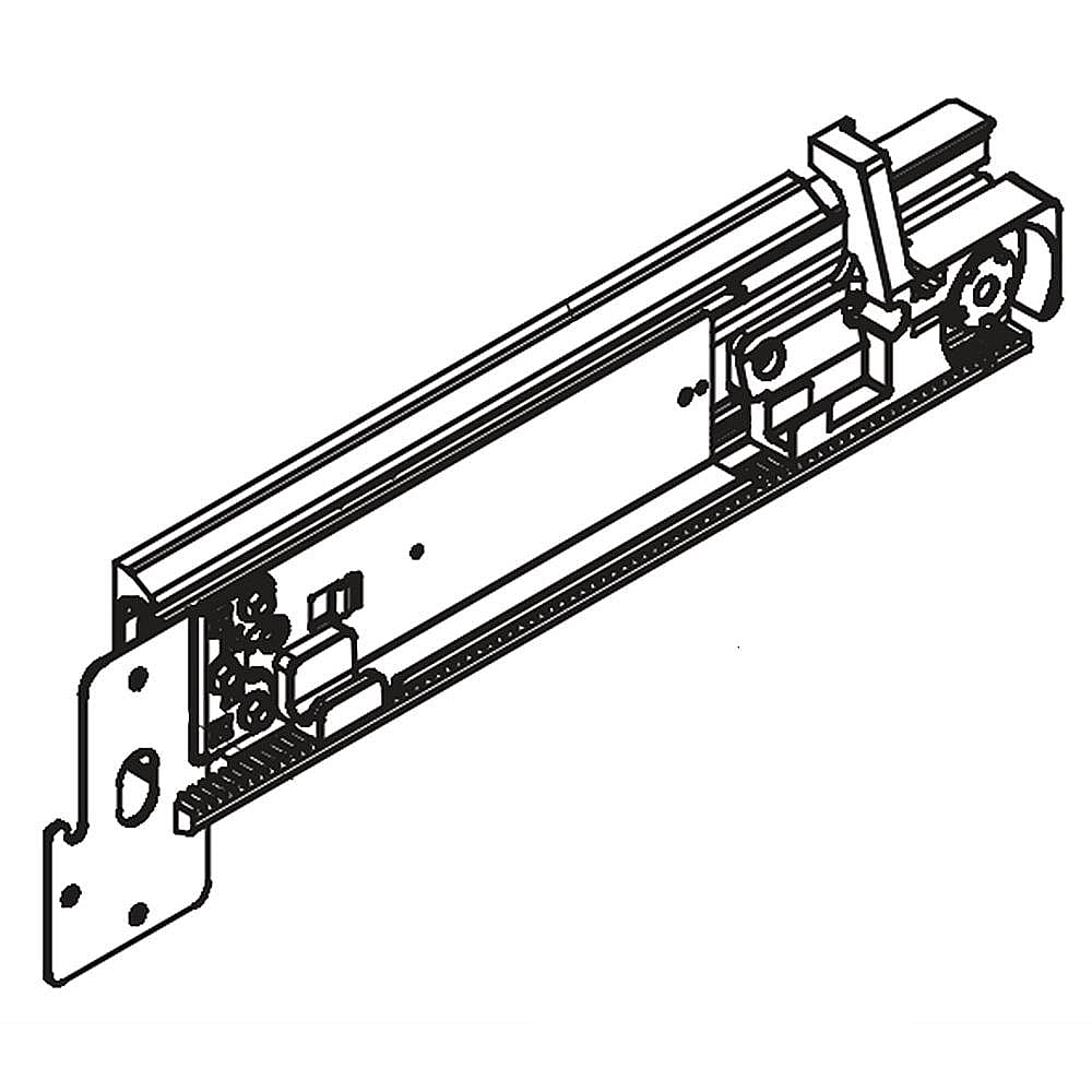 Part #5303918724, Refrigerator Slide Assembly / 25.40 x 9.70 x 7.50
