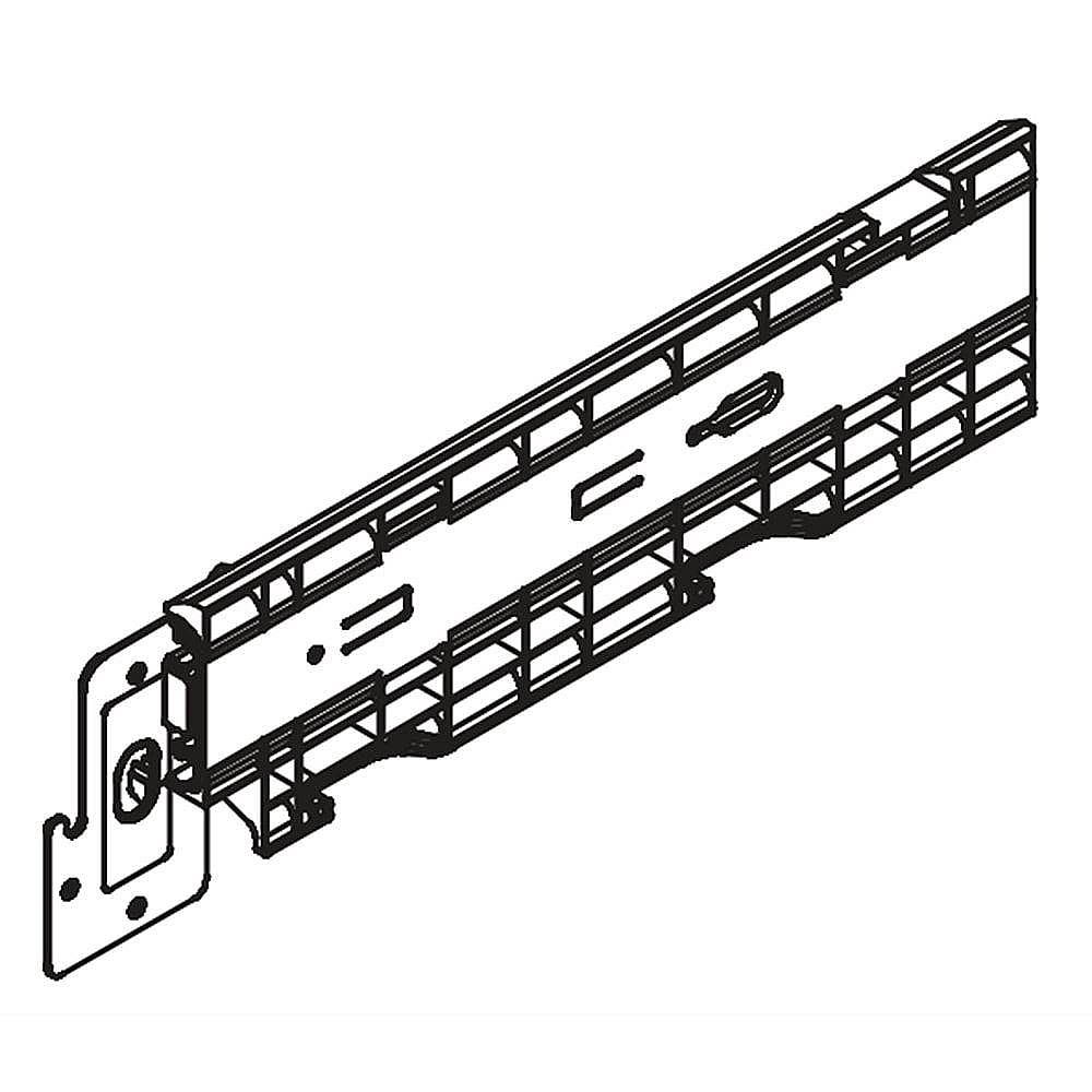 Part #5303918725, Refrigerator Slide Assembly / 25.40 x 9.50 x 7.70