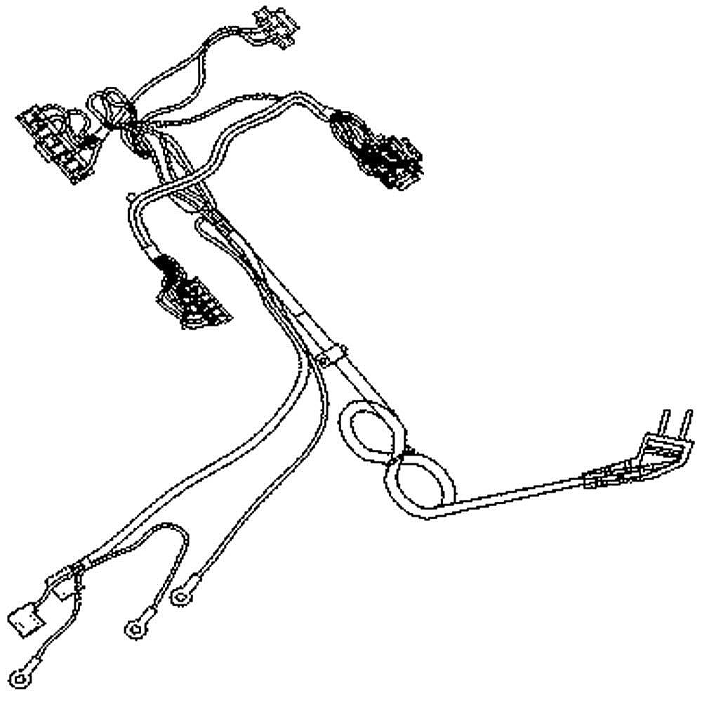 Frigidaire Part #5304491328, Refrigerator Power Cord | 15.30 x 7.00 x 2.70