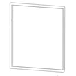 Refrigerator Freezer Door Gasket for Frigidaire FFPS45B3QM0 - Part 5304492633