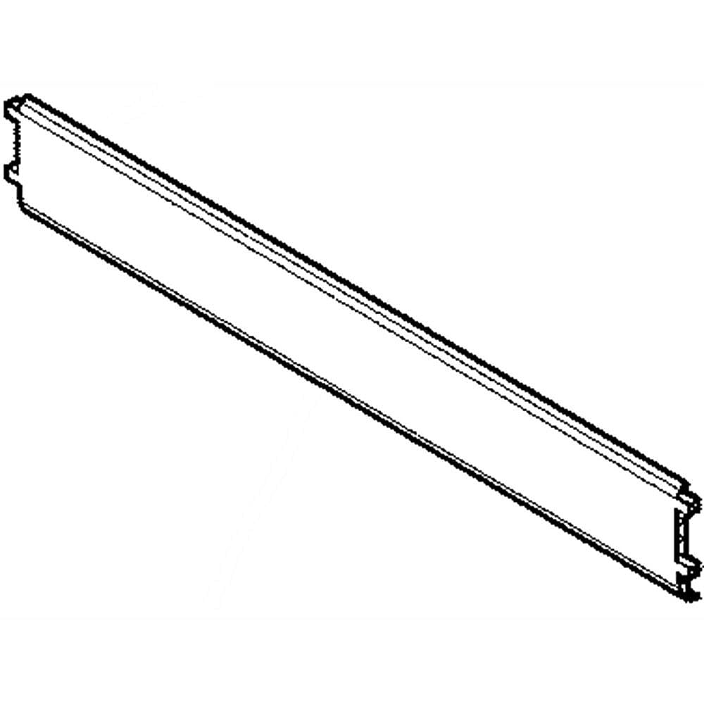 Part #5304493980, White-Westinghouse Freezer Door Shelf Rail / 20.30 x 4.60 x 0.50