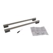 Range Oven Door And Storage Drawer Handle Assembly for Frigidaire FPGF3077QFA - Part 5304494423