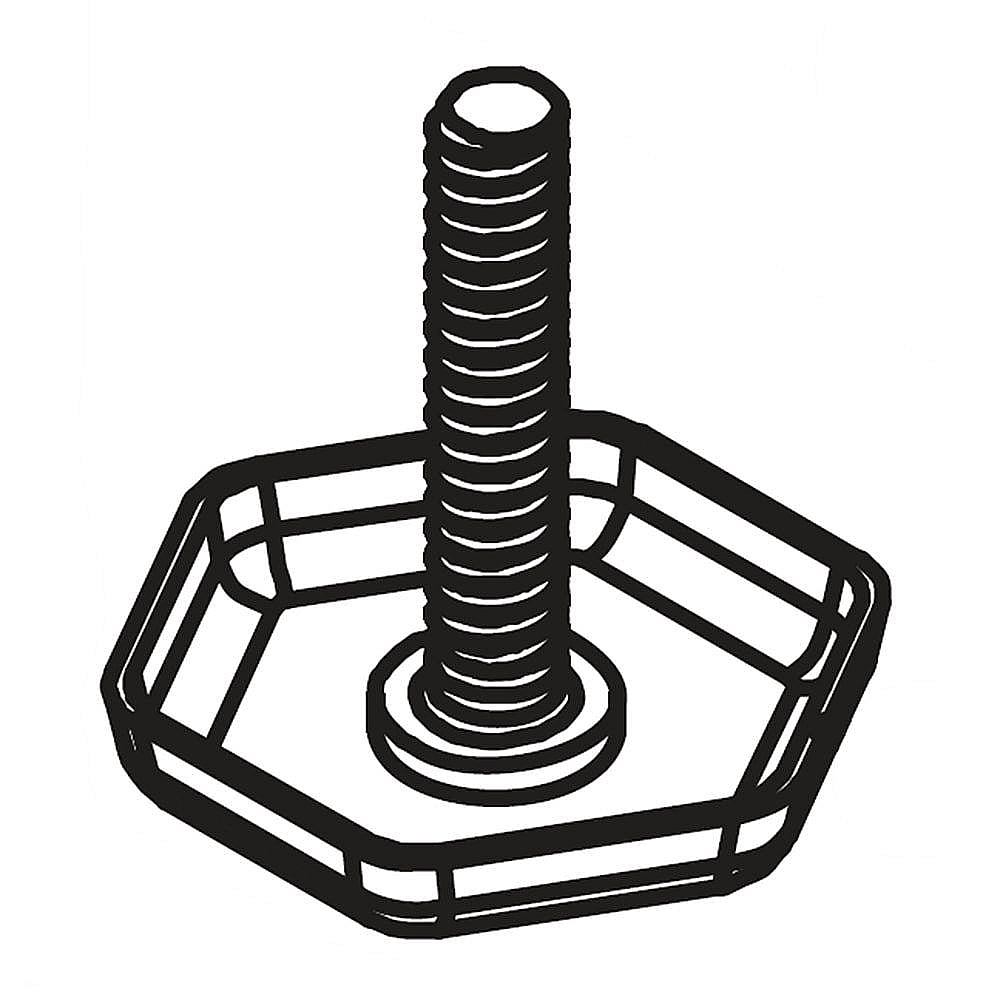 Electrolux Part #5304496730, Leg | 1.55 x 1.30 x 1.20