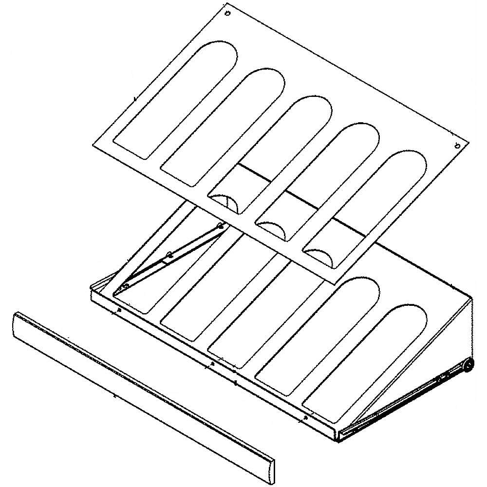 Part #5304496854, Shelf Assembly