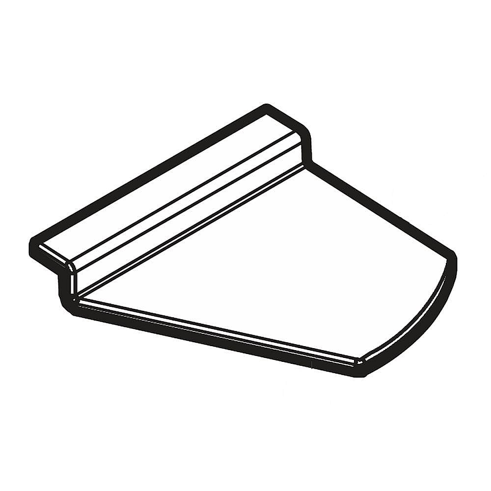 Kenmore Part #5304498919, Refrigerator Cover | 3.15 x 3.10 x 0.55