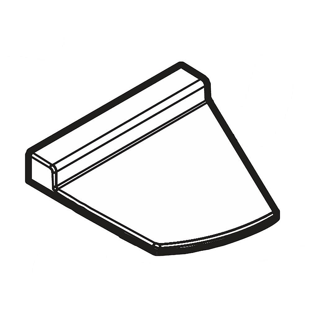 Kenmore Part #5304498920, Refrigerator Cover | 4.05 x 3.15 x 0.60