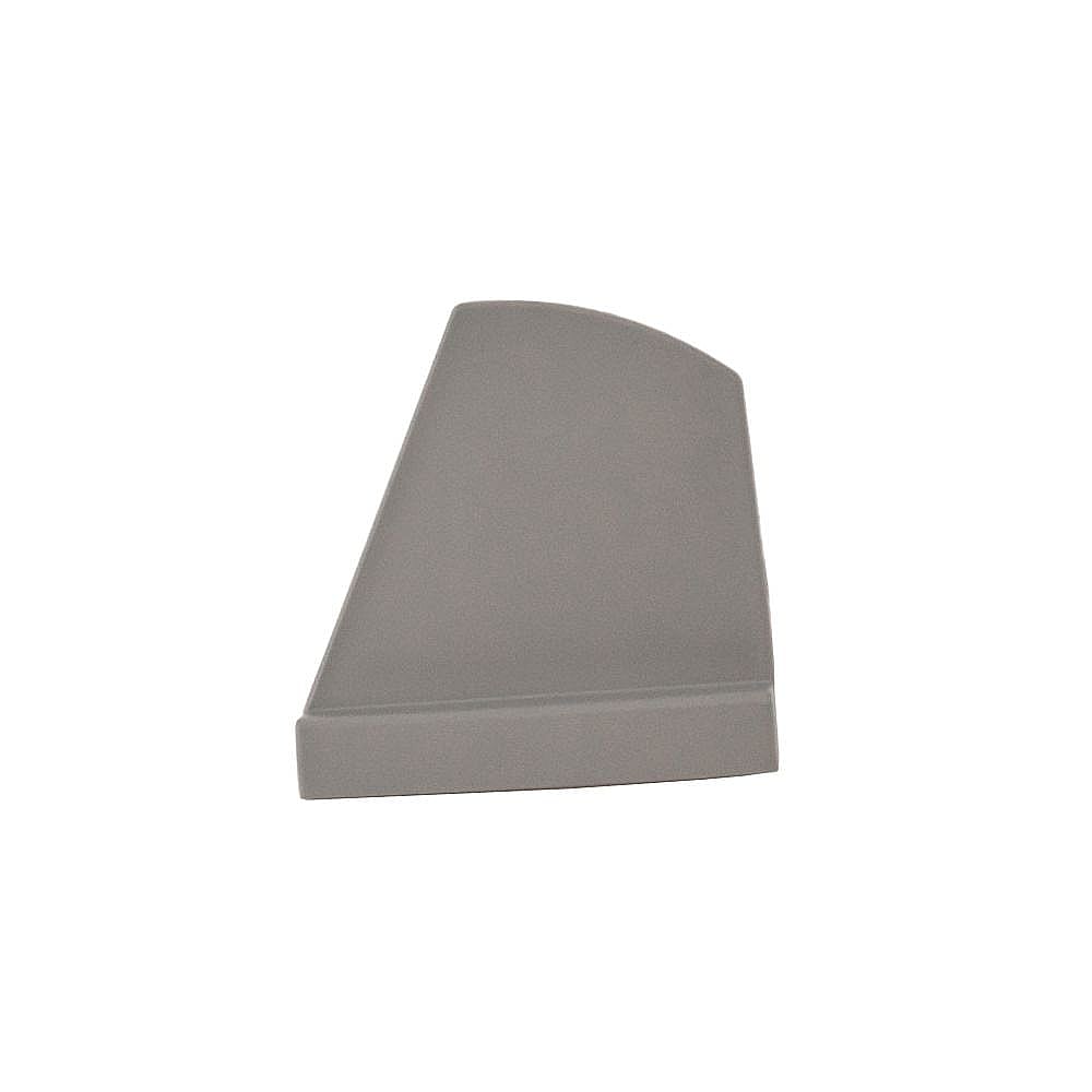Part #5304498922, Refrigerator Door Lower Left Hinge Cover (Gray) / 3.15 x 3.10 x 0.60