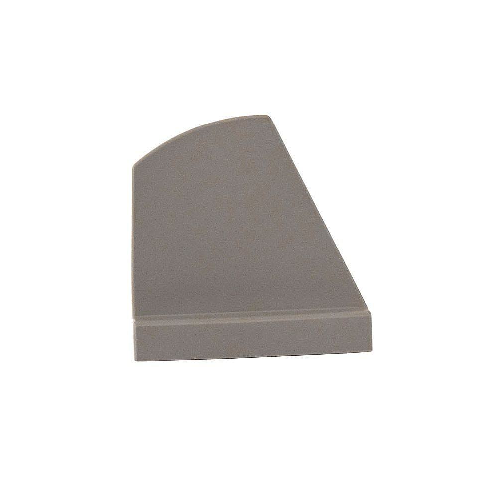 Part #5304498923, Refrigerator Door Lower Right Hinge Cover (Gray) / 3.15 x 3.10 x 0.60