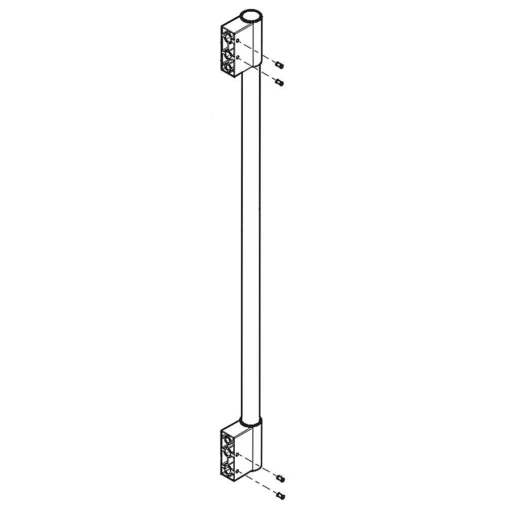 Frigidaire 5304501174 Refrigerator Door Handle Assembly (stainless 