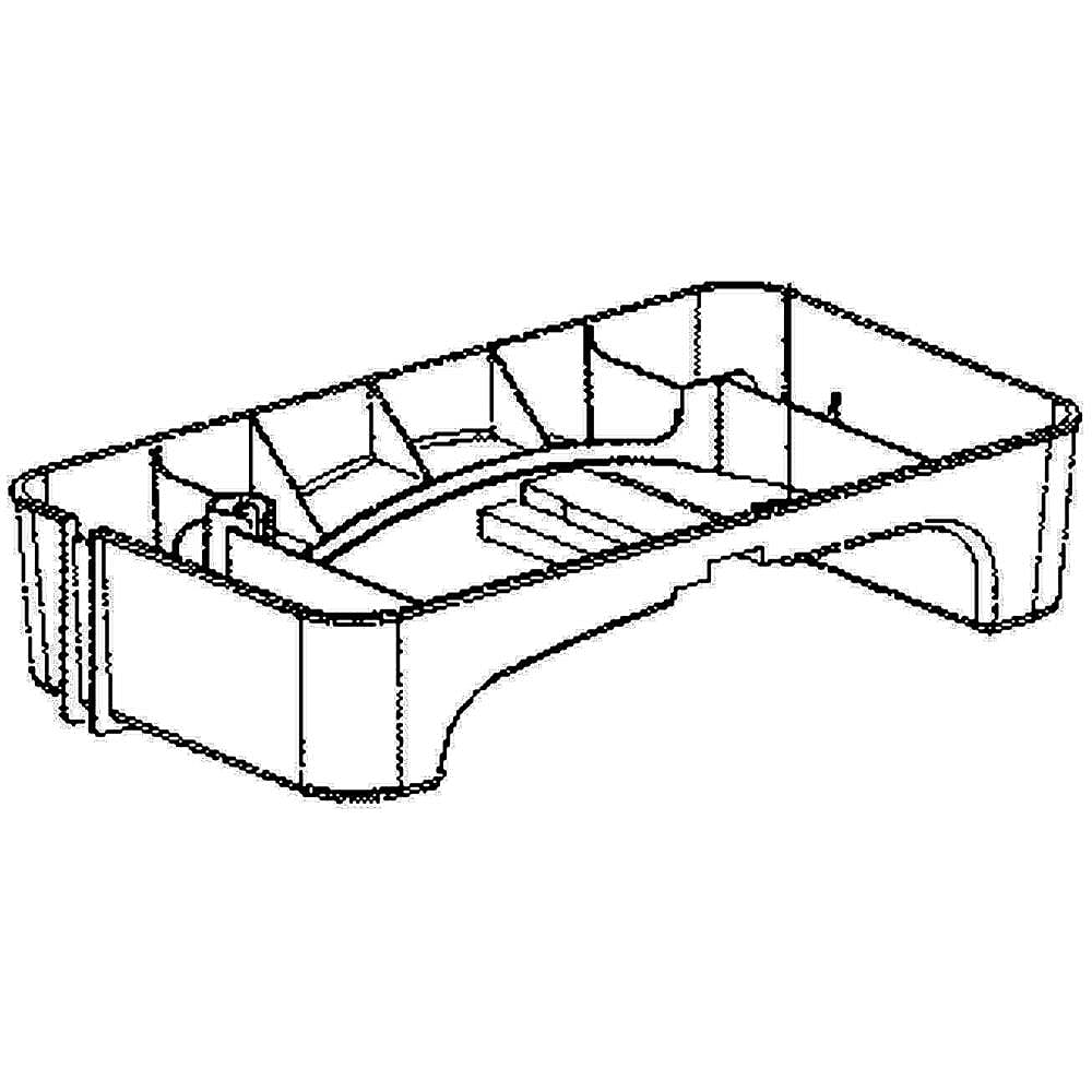 Frigidaire Part #5304503880, Refrigerator Defrost Drain Pan | 11.50 x 6.30 x 3.05