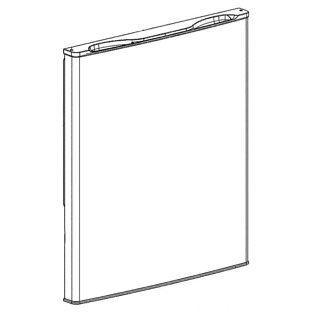 Frigidaire Part #5304503916, Refrigerator Door Assembly (Stainless) | 38.00 x 24.00 x 5.00