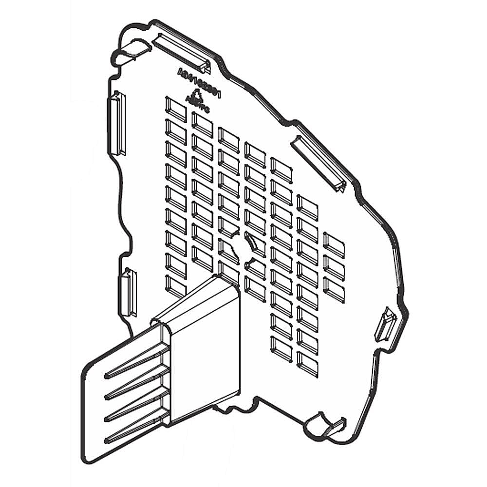 Part #5304504451, Refrigerator Motor Cover / 6.55 x 6.05 x 3.15