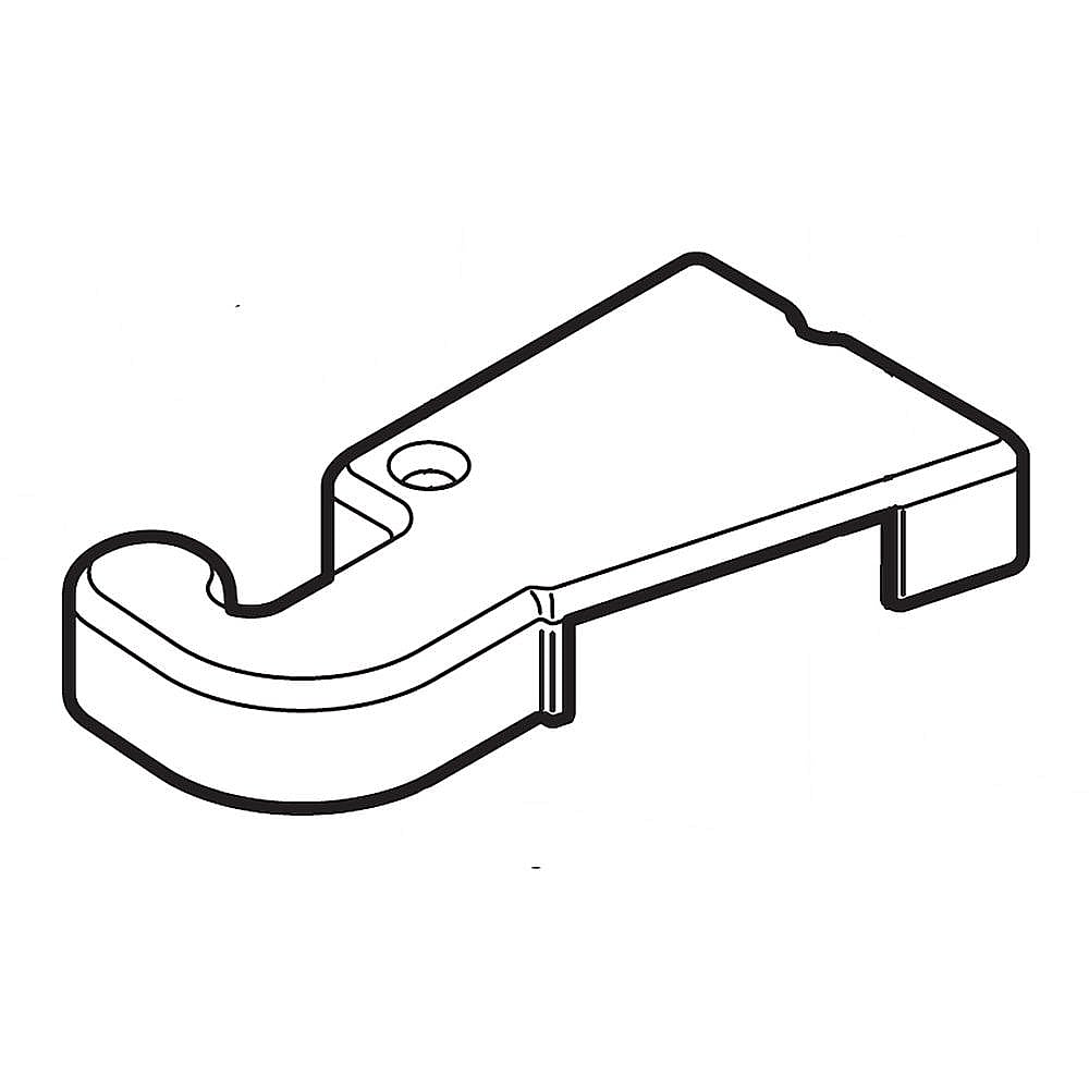 Part #5304504484, Refrigerator Hinge Cover / 8.00 x 3.95 x 1.35