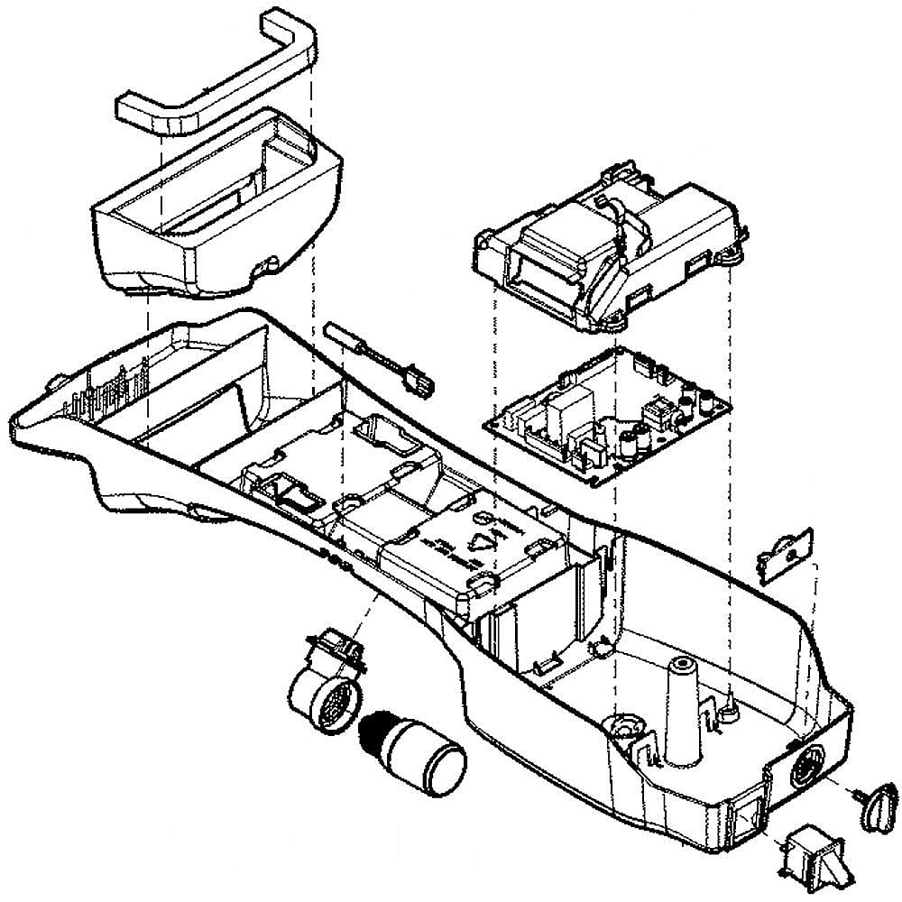Kenmore Part #5304507670, Refrigerator Control Box Assembly | 26.40 x 6.65 x 3.55