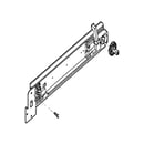 Refrigerator Freezer Basket Slide Rail Assembly, Left