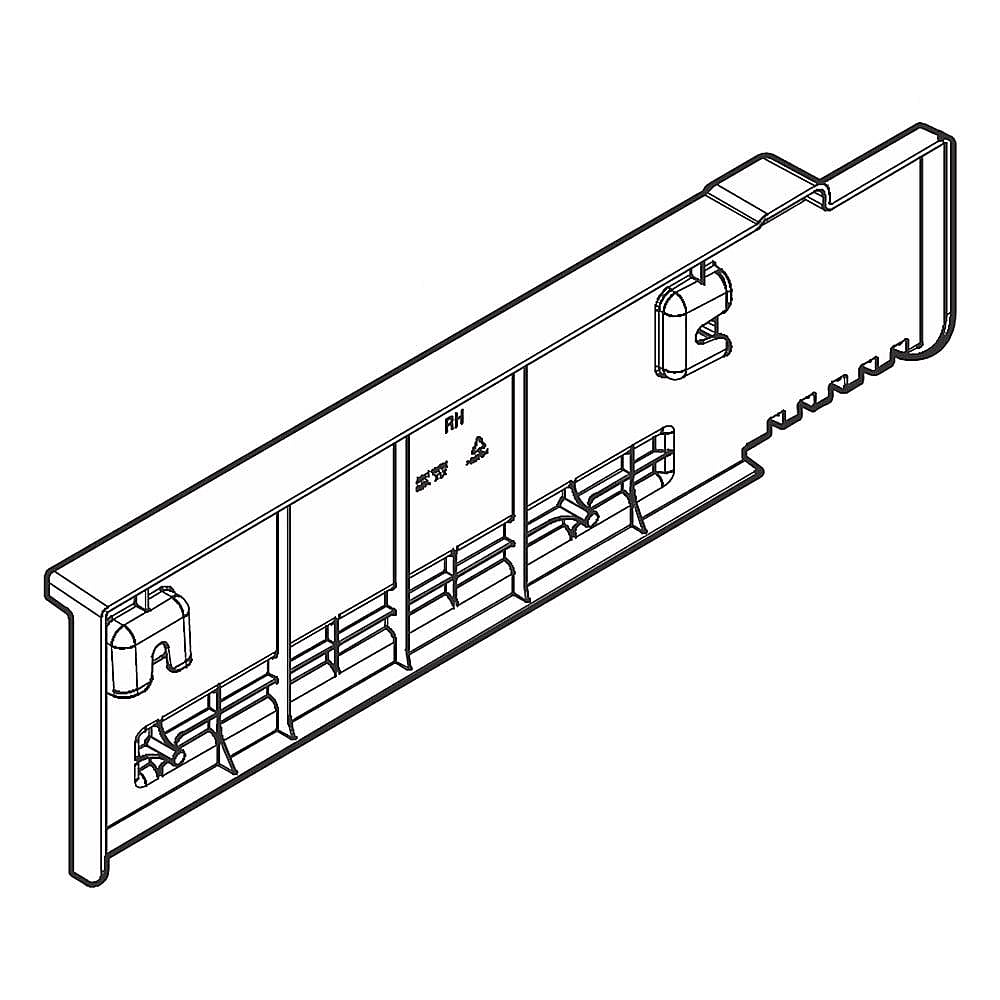 Part #5304508018, Deli Cover Support, Left / 18.65 x 5.35 x 4.20