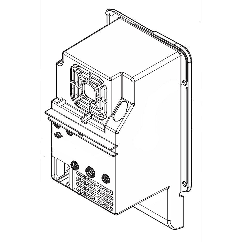 Kenmore Part #5304508036, Refrigerator Ice Room Air Handler Housing | 13.00 x 6.65 x 6.30
