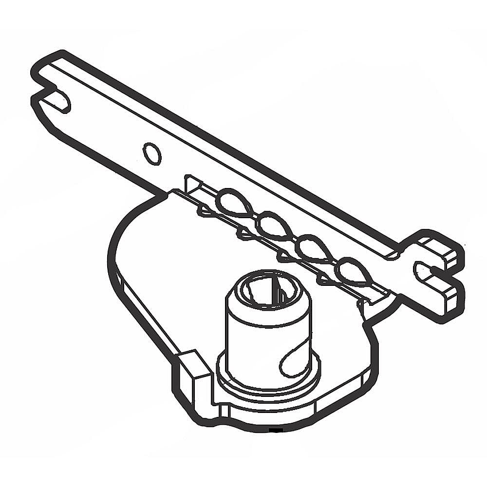 Part #5304508044, Refrigerator Door Hinge, Right Lower / 14.95 x 4.90 x 1.20