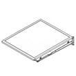 Frigidaire Refrigerator Crisper Drawer Cover Assembly 5304508067