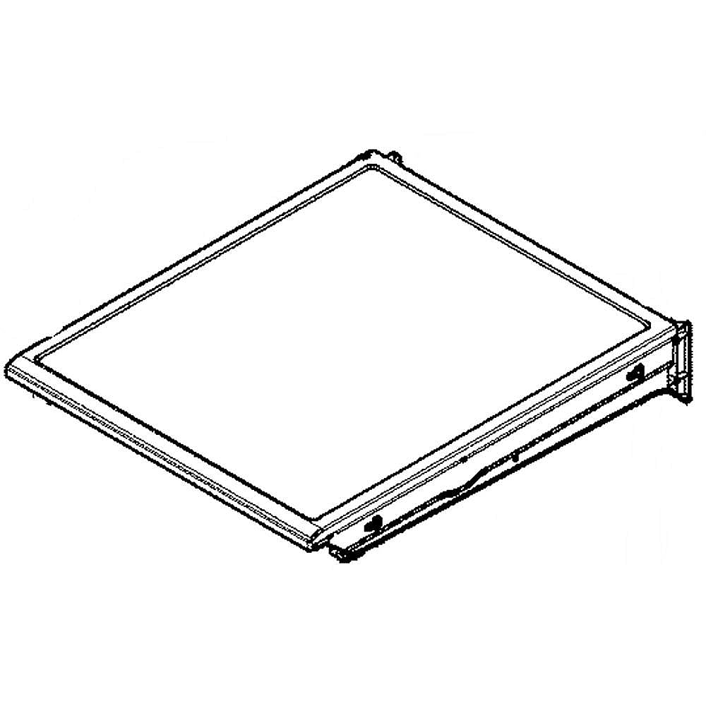 Part #5304508175, Bracket Assembly, lift-Off Shelf , 1/4 Width